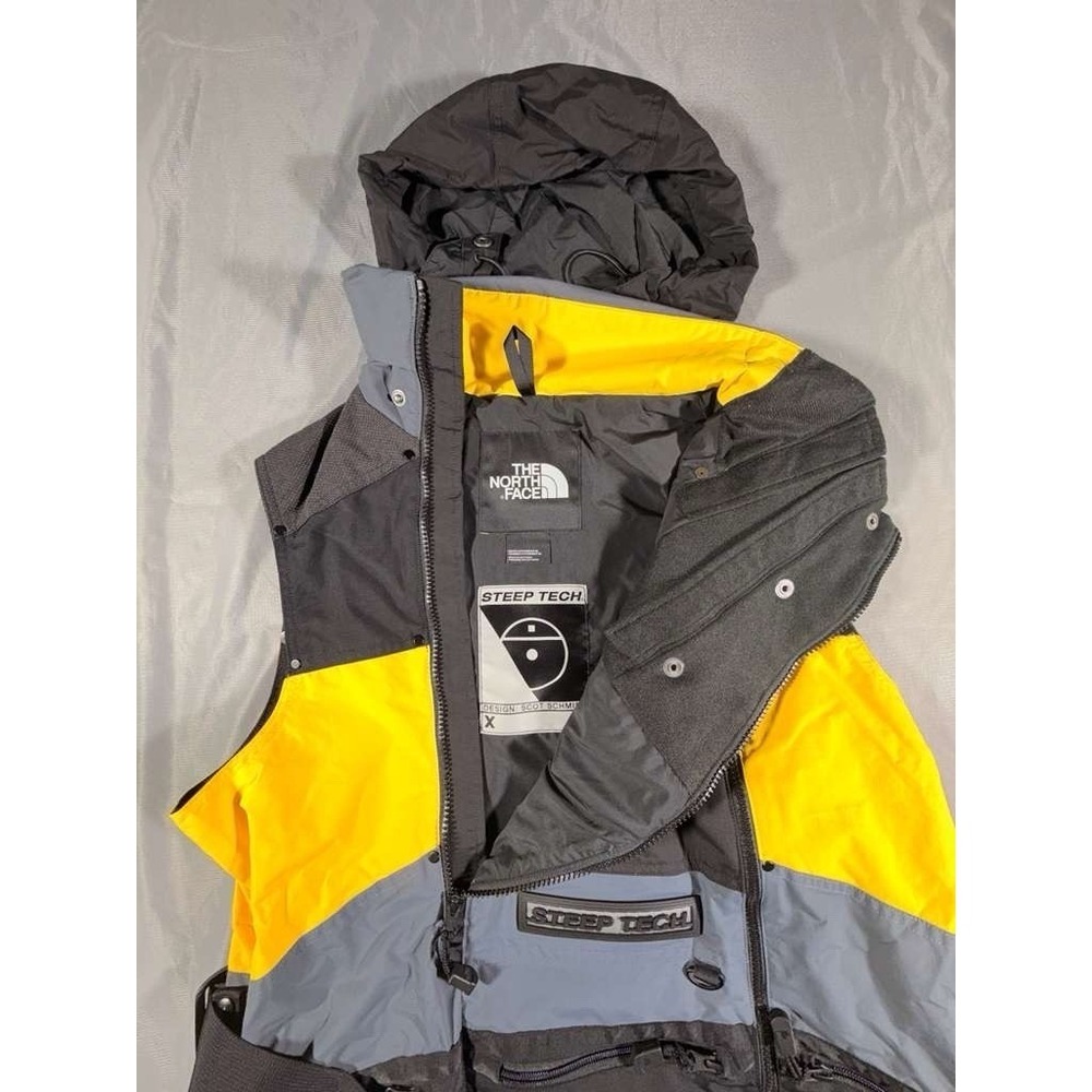 North Face Steep Tech Apogee Vest Yellow & Black Size M - Picture 9 of 16